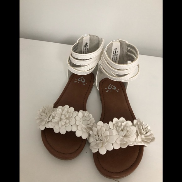 justice Other - JUSTICE/Girls /Size 12/White Sandals /NWOT